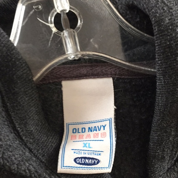 Old Navy Hoodie, size XL, color Charcoal - Picture 3 of 3